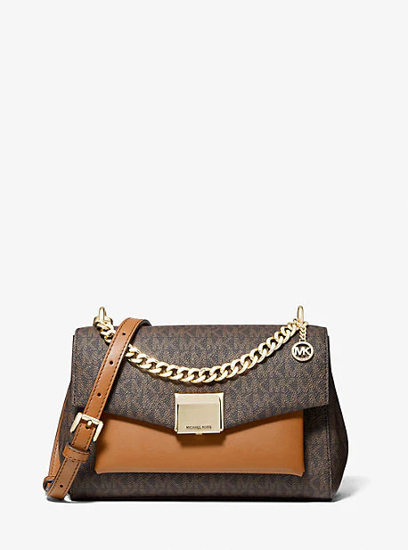 Lita Medium Two-Tone Logo Crossbody Bag - Image 30