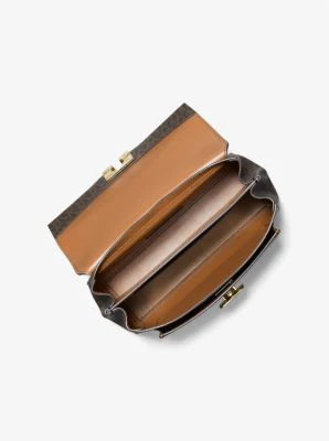 Lita Medium Two-Tone Logo Crossbody Bag - Image 32