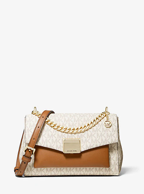 Lita Medium Two-Tone Logo Crossbody Bag - Image 36