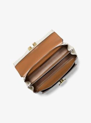 Lita Medium Two-Tone Logo Crossbody Bag - Image 38