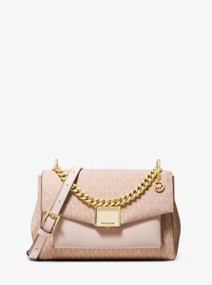 Lita Medium Two-Tone Logo Crossbody Bag - Image 48