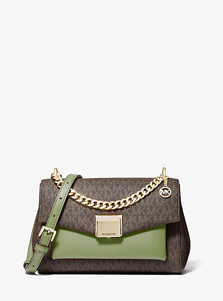 Lita Medium Two-Tone Logo Crossbody Bag - Image 52