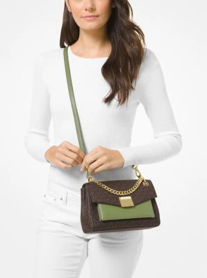 Lita Medium Two-Tone Logo Crossbody Bag - Image 56