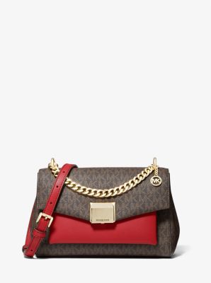 Lita Medium Two-Tone Logo Crossbody Bag - Image 58