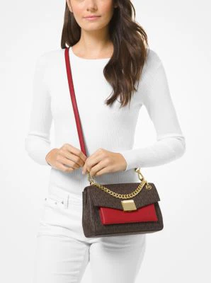 Lita Medium Two-Tone Logo Crossbody Bag - Image 61