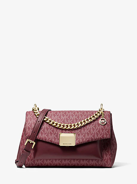 Lita Medium Two-Tone Logo Crossbody Bag - Image 67