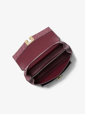 Lita Medium Two-Tone Logo Crossbody Bag - Image 8