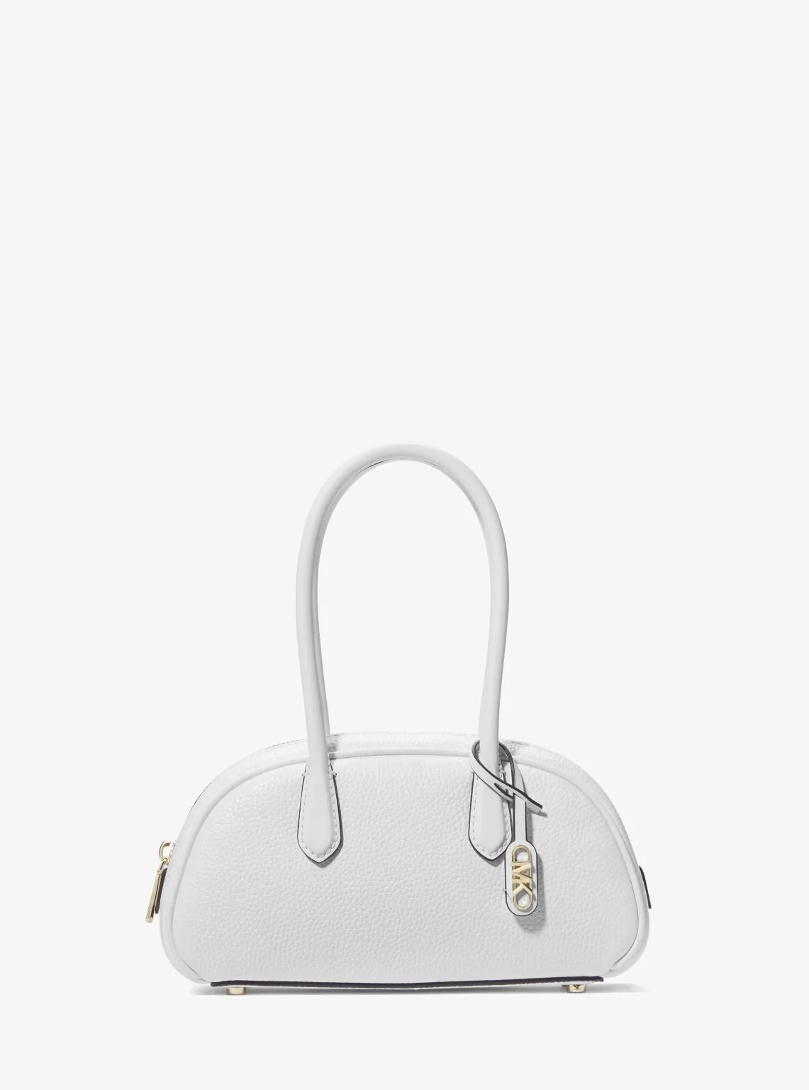 Lulu Small Pebbled Leather Satchel - Image 6