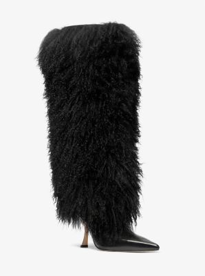 Luna Shearling and Leather Boot - Image 2
