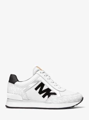 Maddy Two-Tone Logo Trainer - Image 3