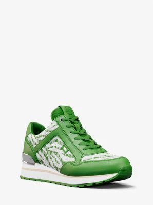 Maddy Zebra Print Signature Logo Trainer - Image 16