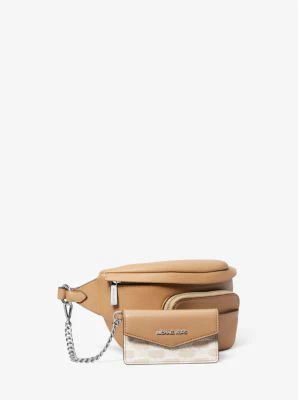 Maisie Large Pebbled Leather 2-in-1 Sling Pack - Image 12