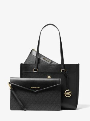 Maisie Large Pebbled Leather 3-in-1 Tote Bag - Image 2