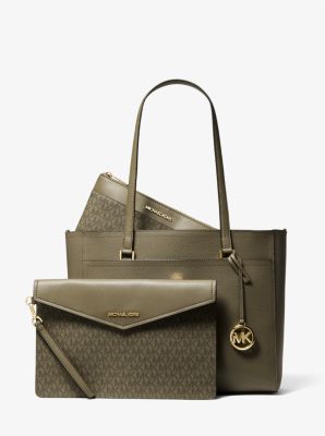 Maisie Large Pebbled Leather 3-in-1 Tote Bag - Image 22