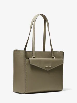 Maisie Large Pebbled Leather 3-in-1 Tote Bag - Image 41