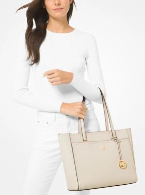 Maisie Large Pebbled Leather 3-in-1 Tote Bag - Image 46