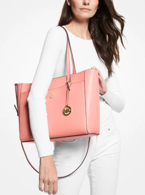 Maisie Large Pebbled Leather 3-in-1 Tote Bag - Image 68