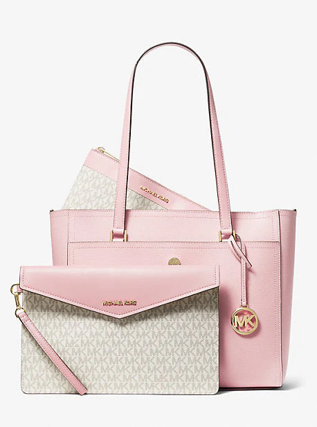 Maisie Large Pebbled Leather 3-in-1 Tote Bag - Image 7