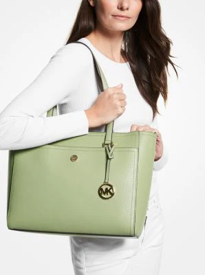 Maisie Large Pebbled Leather 3-in-1 Tote Bag - Image 79