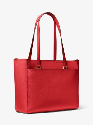 Maisie Large Pebbled Leather 3-in-1 Tote Bag - Image 95