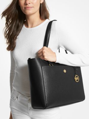 Maisie Large Pebbled Leather 3-in-1 Tote Bag - Image 99