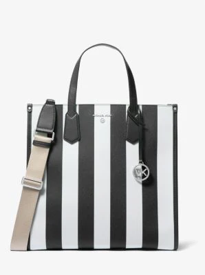 Maple Large Striped Tote Bag - Image 10