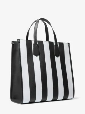 Maple Large Striped Tote Bag - Image 12