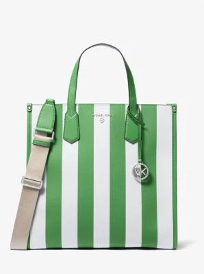 Maple Large Striped Tote Bag - Image 2