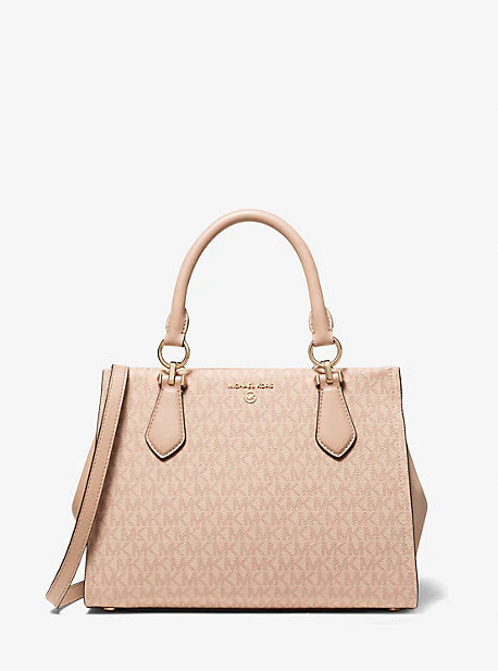 Marilyn Medium Logo Satchel - Image 11