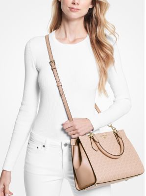 Marilyn Medium Logo Satchel - Image 14