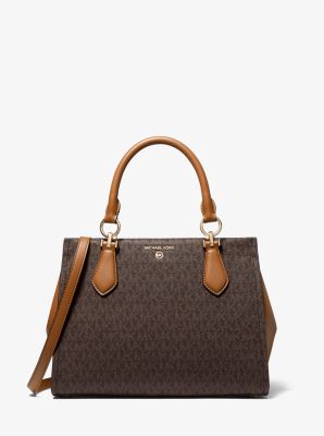 Marilyn Medium Logo Satchel - Image 16