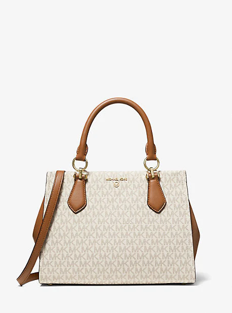 Marilyn Medium Logo Satchel - Image 6