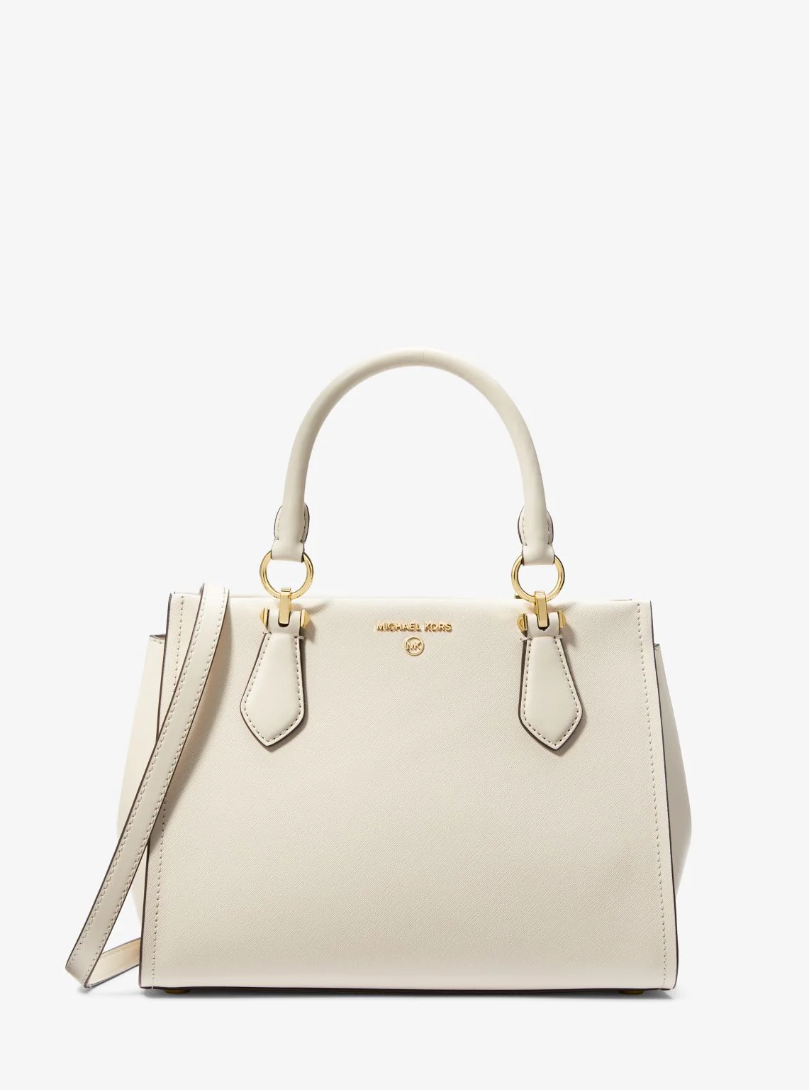 Marilyn Medium Saffiano Leather Satchel - Image 15