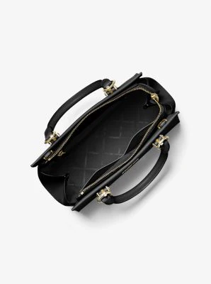 Marilyn Medium Saffiano Leather Satchel - Image 3