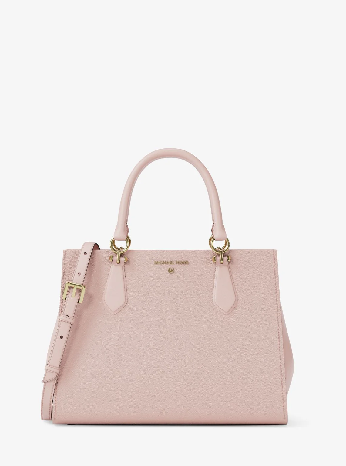 Marilyn Medium Saffiano Leather Satchel