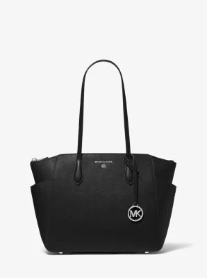 Marilyn Medium Saffiano Leather Tote Bag - Image 26
