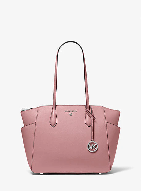 Marilyn Medium Saffiano Leather Tote Bag - Image 9