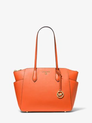 Marilyn Medium Saffiano Leather Tote Bag - Image 39