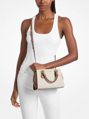 Marilyn Small Signature Logo Messenger Bag - Image 14