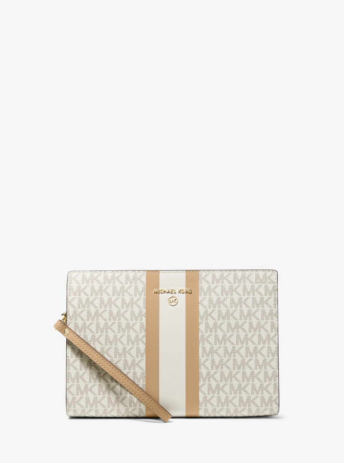 Medium Logo Stripe Zip Pouch - Image 28