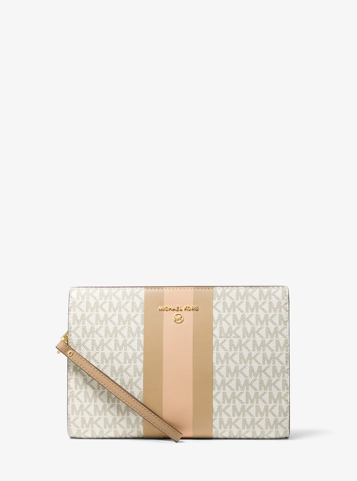 Medium Logo Stripe Zip Pouch - Image 42