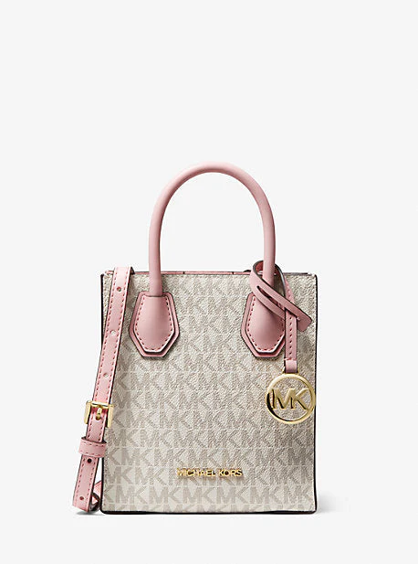 Mercer Extra-Small Logo and Leather Crossbody Bag - Image 7
