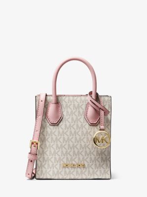 Mercer Extra-Small Logo and Leather Crossbody Bag - Image 8
