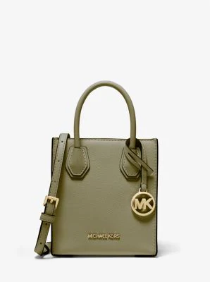 Mercer Extra-Small Pebbled Leather Crossbody Bag - Image 10