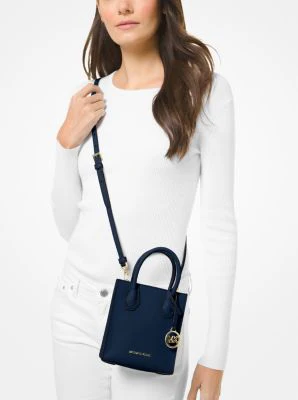 Mercer Extra-Small Pebbled Leather Crossbody Bag - Image 116