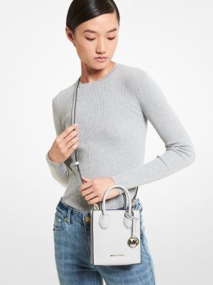 Mercer Extra-Small Pebbled Leather Crossbody Bag - Image 16