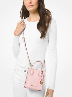 Mercer Extra-Small Pebbled Leather Crossbody Bag - Image 20