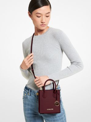 Mercer Extra-Small Pebbled Leather Crossbody Bag - Image 4