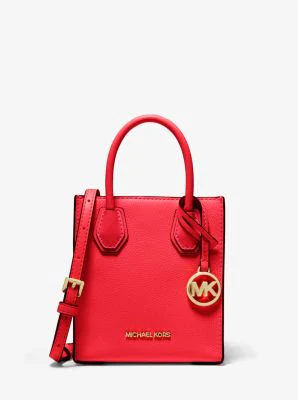 Mercer Extra-Small Pebbled Leather Crossbody Bag - Image 70