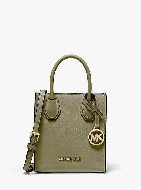 Mercer Extra-Small Pebbled Leather Crossbody Bag - Image 9
